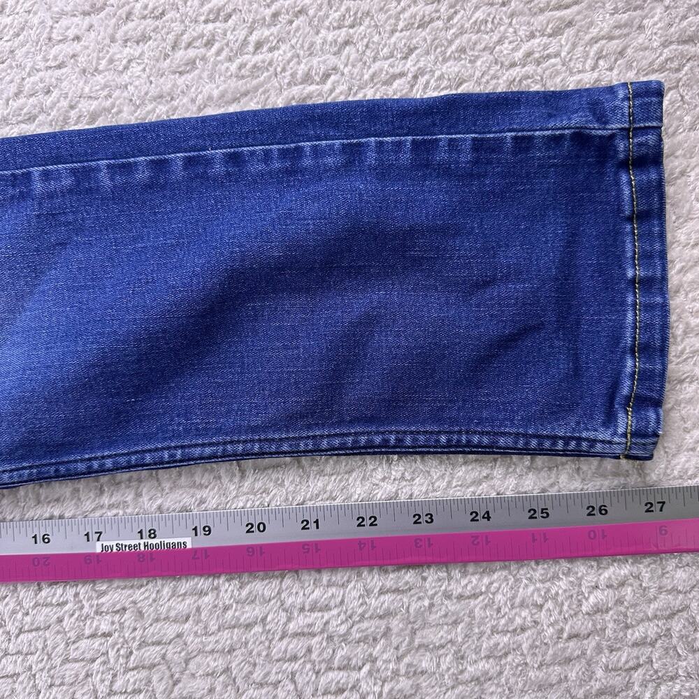 Levis 511 Skinny Blue Jeans Youth Boys Size 14 Reg 27x29 Adjustable Waist - Picture 9 of 12